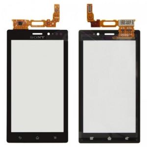 Тачскрин Sony MT27 Xperia Sola черный