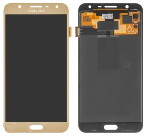 Дисплей для Samsung J701F, J701H Galaxy J7 Neo с сенсором Золотистый (Oled) - 555612