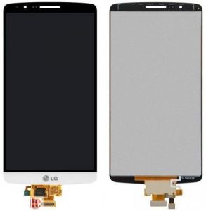 Дисплей LG G3 D850, G3 D851, G3 D855, G3 D856 Dual, G3 LS990 Sprint, G3 VS985 з сенсором білий - 541328