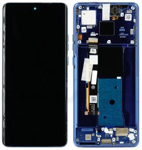 Дисплей Motorola XT2303 Moto Edge 40 с сенсором и рамкой, Lunar Blue, оригинал - 922928