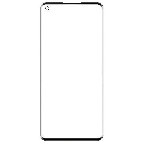 Стекло дисплея для ремонта OnePlus 8 Pro Черный - 565057