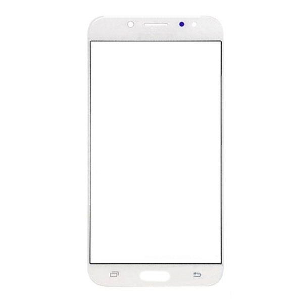 Стекло дисплея для ремонта Samsung Galaxy J7, J730, J730F (2017) белое с OCA-пленкой - 558105