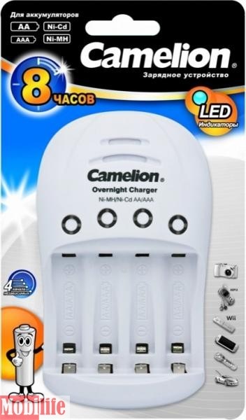 Зарядное устройство CAMELION BC-1008 для NiMH, NiCd - 540227