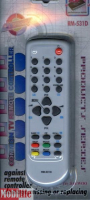Пульт ДУ для телевизора Daewoo RM-531D универсальный R40A01 коробка