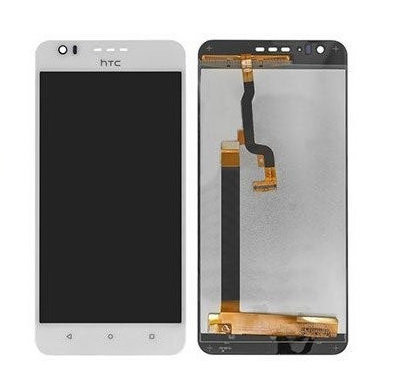 Дисплей для HTC Desire 10 Lifestyle, One M10 с сенсором белый - 551318