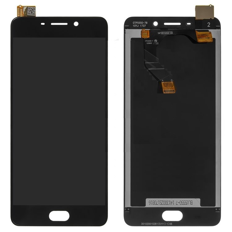 Дисплей для Meizu M6 Note (M721H) с сенсором Черный Оригинал - 552921