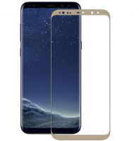 Захисне скло Samsung G610 Galaxy J7 Prime, 2,5D Золотистий