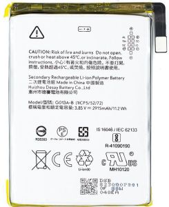Аккумулятор для Google Pixel 3 (G013A-B, 2915mAh) - 565158 Аккумулятор для Google Pixel 3 (G013A-B, 2915mAh) - 565158