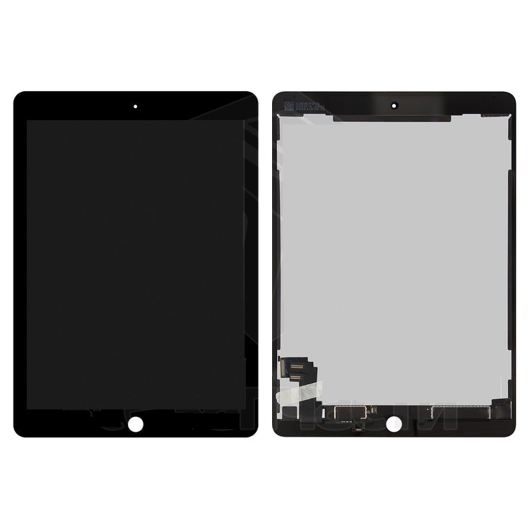 Дисплей Apple iPad Air 2 (A1566 /A1567) з сенсором Чорний - 545355