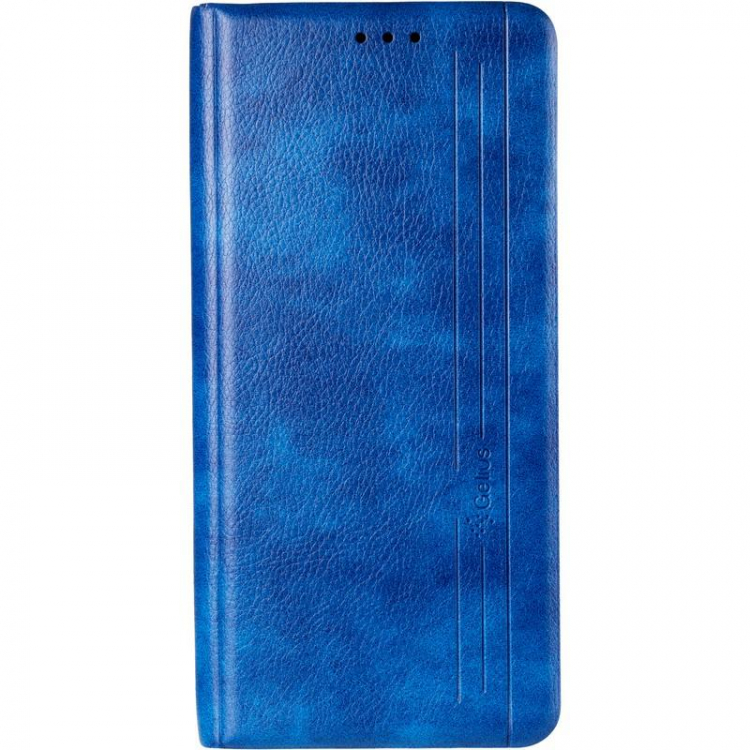 Чехол-книжка Leather Gelius New Xiaomi Redmi Note 10 Pro Blue - 565553
