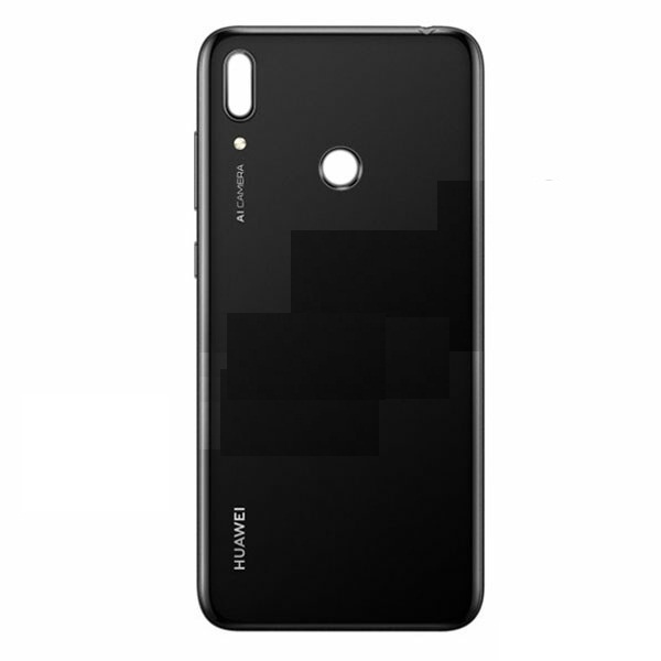 Задняя крышка Huawei Y7 (2019) черная - 558304