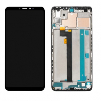 Дисплей для Xiaomi Mi Max 3 с сенсором и рамкой черный original