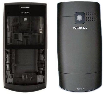 Корпус Nokia X2-01 Черный - 510926