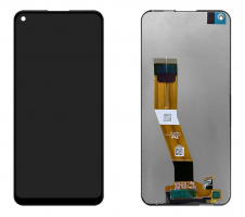 Дисплей для Samsung A115F, M115F, Galaxy A11, M11 2020 с сенсором черный Оригинал GH81-18760A