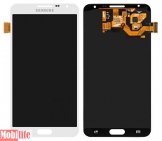 Дисплей Samsung N7502 Note 3 Neo Duos, N7505 з сенсором білий
