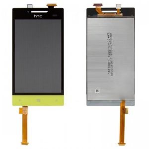 Дисплей для HTC Windows Phone 8S (A620e) с сенсором зеленый - 533482