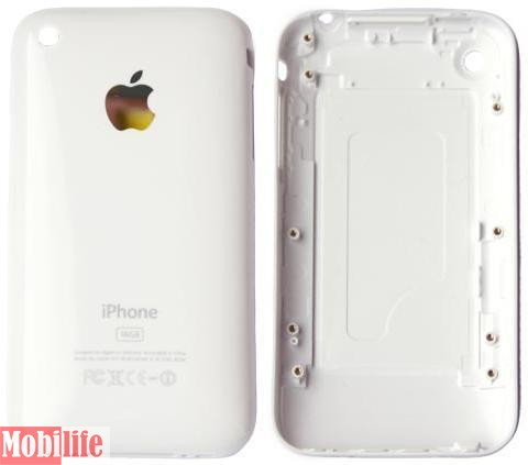 Задняя панель корпуса для Apple iPhone 3GS, белый, 16 GB - 535978