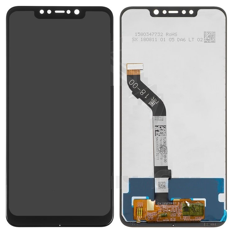 Дисплей для Xiaomi Pocophone F1 с сенсором черный - 557008