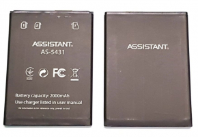 Аккумулятор для Assistant AS-5431 (2000 мА)