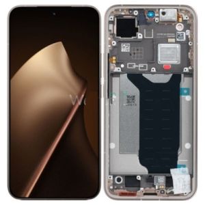 Дисплей Xiaomi 15T Pro с сенсором и рамкой, Brown, оригинал - 929463