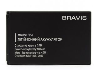 Аккумулятор для Bravis Ray - 554020 Аккумулятор для Bravis Ray - 554020