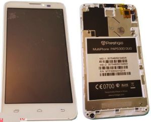 Дисплей Prestigio MultiPhone 5300 (PAP5300) з сенсором Білий - 546155 Дисплей Prestigio MultiPhone 5300 (PAP5300) з сенсором Білий - 546155