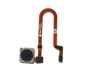 Шлейф Xiaomi Mi8 Lite, Mi8X сканера відбитків пальця чорний - 559896