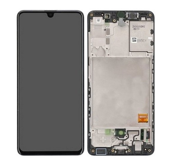 Дисплей для Samsung A415F Galaxy A41 (2020) с сенсором и рамкой черный (Oled) - 563472