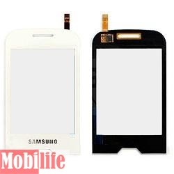 Сенсорное стекло (тачскрин) для Samsung S7070 Белый