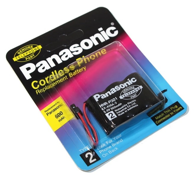 Аккумулятор Panasonic KX-A36A P-P301, C028, t107 3,6V 600mAh original TYPE2 - 535079