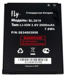 Аккумулятор для Fly BL3819 IQ4514 Quad EVO Tech 4 - 546056 Аккумулятор для Fly BL3819 IQ4514 Quad EVO Tech 4 - 546056