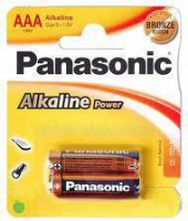 Батарейка Panasonic AAA LR03 Alkaline Power 2шт Цена упаковки.