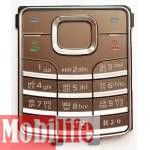 Клавіатура (кнопки) Nokia 6500 classic bronze - 502956