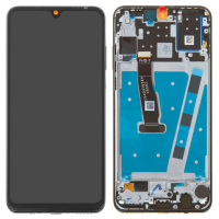 Дисплей для Huawei P30 Lite, Nova 4e с сенсором и рамкой черный