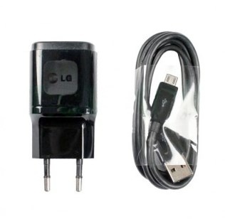 Зарядное устройство LG USB 1,8A с кабелем (MCS-04BR) - 555021
