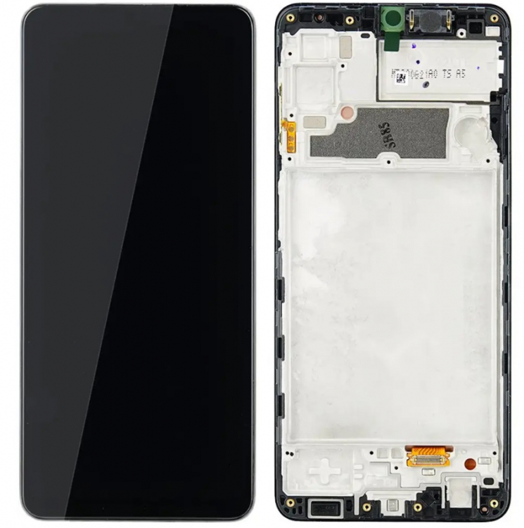 Дисплей для Samsung A225 Galaxy A22 (2021) с сенсором и рамкой Черный Оригинал GH82-25944А, GH82-26047A - 565260
