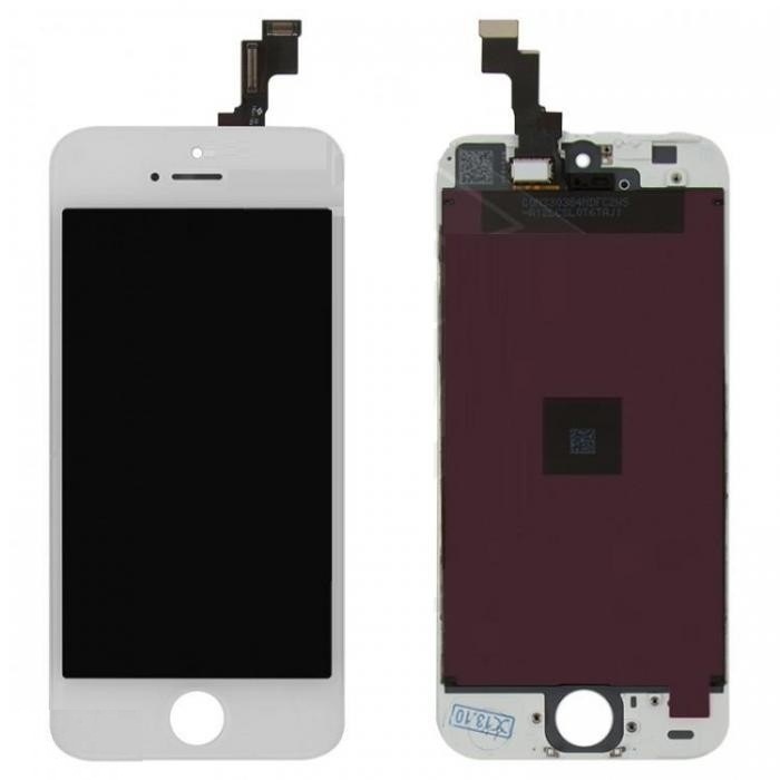 Дисплей Apple iPhone 5S, iPhone SE з сенсором білий - 536480