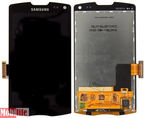 Дисплей (экран) для Samsung S8530 с сенсором Черный rev0.5 - 537679