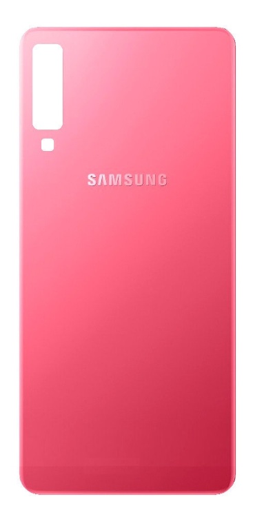 Задняя крышка Samsung A750, A7 2018 Розовый - 558308