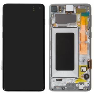 Дисплей для Samsung G973 Galaxy S10 с сенсором и рамкой Белый Original (GH82-18850B) - 559300 Дисплей для Samsung G973 Galaxy S10 с сенсором и рамкой Белый Original (GH82-18850B) - 559300