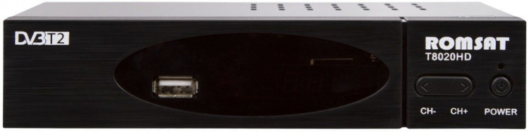 Тюнер T2 Romsat T8020HD (DVB-T2, T) - 560497