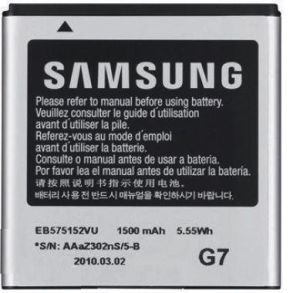 Аккумулятор для Samsung EB575152LU, EB575152VU, Galaxy S i9000, i9001, i9003, i9010, Оригинал - 515316
