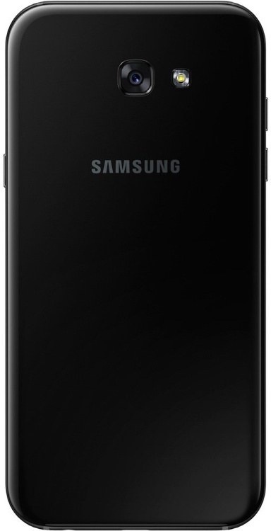 Задня кришка Samsung A720H, A720F Galaxy A7 2017 Чорний - 551523
