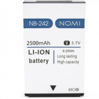 Аккумулятор для Nomi NB-242, i242, 2500mAh