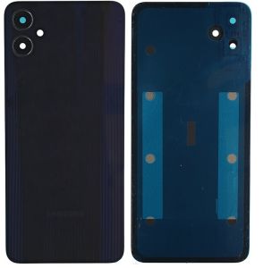 Задняя крышка Samsung A055 Galaxy A05 со стеклом камеры Black - 922636