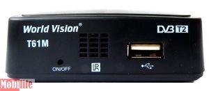 Тюнер T2 World Vision T61M (DVB-T2, T) - 552829 Тюнер T2 World Vision T61M (DVB-T2, T) - 552829