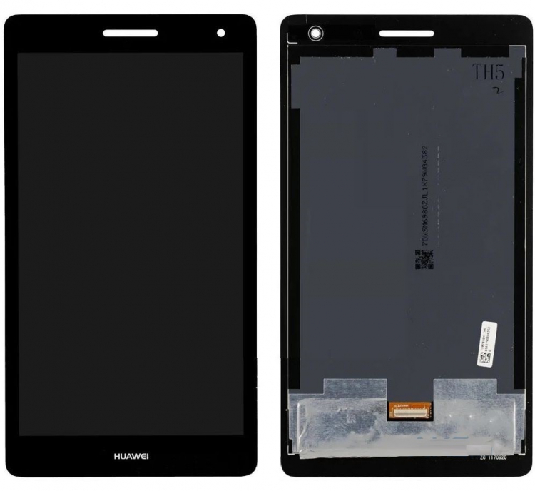 Дисплей Huawei MediaPad T3, 7 3G (T3-701, BG2-W09, BG2-U01, BG2-U03) з сенсором чорний - 553625