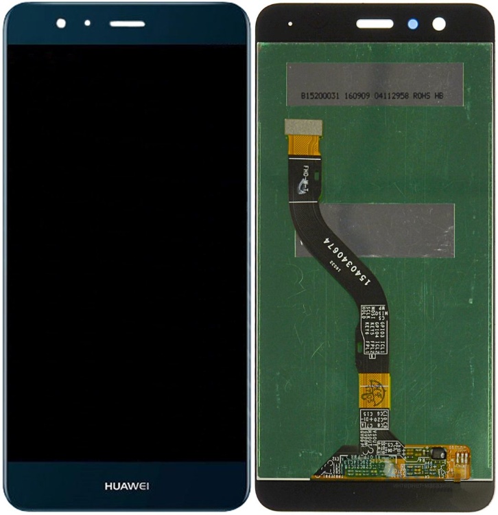 Дисплей для Huawei P10 Lite, WAS-L21, WAS-LX1, WAS-LX1A с сенсором Синий original - 554525