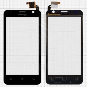 Тачскрін Prestigio MultiPhone 3450, PAP3450Duo black