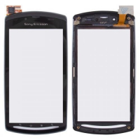 Тачскрин Sony Ericsson Xperia Play R800, Z1 черный, с передней панелью